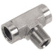Pneumatics-pro Hydraulic Pipe Adaptor 1/4" STEEL MALE PIPE (NPTF) BRANCH TEE