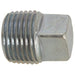 Pneumatics-pro Hydraulic Pipe Adaptor 1/8" STEEL SQUARE HEAD PIPE (NPTF) PLUG