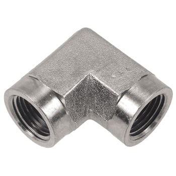 Pneumatics-pro Hydraulic Pipe Adaptor 1" X 3/4" STEEL 90° FEMALE PIPE (NPTF) REDUCING ELBOW