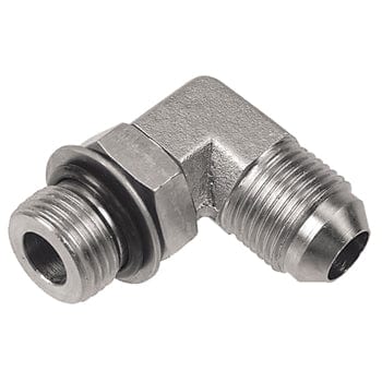 Pneumatics -pro Hydraulic Pipe Adaptor 3/4" X 1/2" STEEL 90° MALE PIPE (NPTF) REDUCING ELBOW