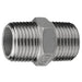 Pneumatics-pro Inc. 1/2" LOW PRESSURE STAINLESS STEEL HEX NIPPLE