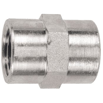 Pneumatics-pro Inc. Hydraulic Pipe Adaptor 1-1/4" STEEL PIPE (NPTF) COUPLING