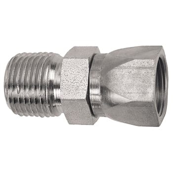 PNEUMATICS-PRO Male JIC 37Deg. Flare 1-1/2" MALE PIPE (NPTF) TO 1-7/8-12 FEMALE JIC 37° FLARE CONNECTOR