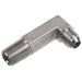 PNEUMATICS-PRO Male JIC 37Deg. Flare 1/2" MALE PIPE (NPTF) TO 9/16-18 MALE JIC 37° FLARE EXTRA LONG 90° ELBOW