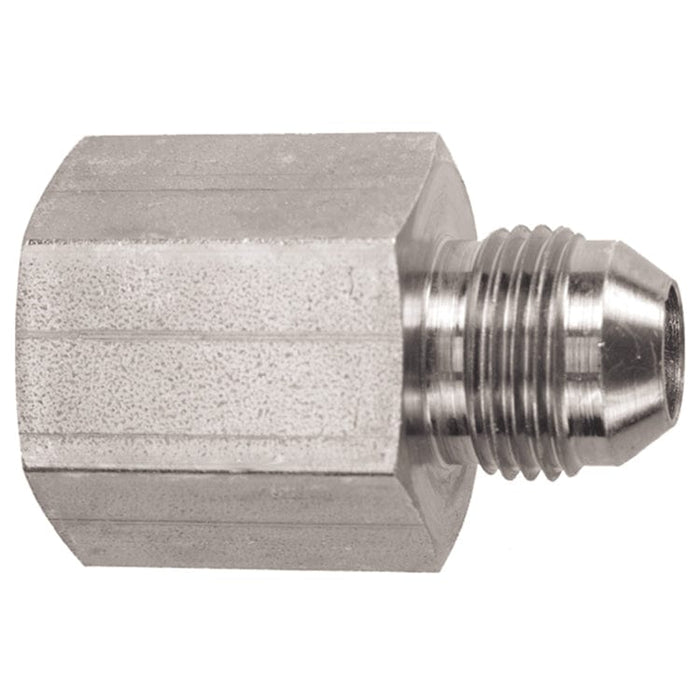 PNEUMATICS-PRO Male JIC 37Deg. Flare 1/4" FEMALE PIPE (NPTF) TO 9/16-18 MALE JIC 37° FLARE CONNECTOR