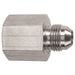 PNEUMATICS-PRO Male JIC 37Deg. Flare 1/4" FEMALE PIPE (NPTF) TO 9/16-18 MALE JIC 37° FLARE CONNECTOR
