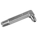 PNEUMATICS-PRO Male JIC 37Deg. Flare 1/8" MALE PIPE (NPTF) TO 7/16-20 MALE JIC 37° FLARE EXTRA EXTRA LONG 90° ELBOW