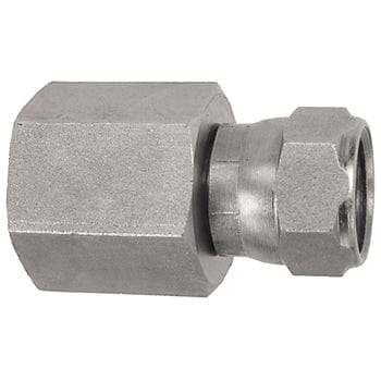 PNEUMATICS-PRO Male JIC 37Deg. Flare 1" TYPE 316 STAINLESS STEEL FEMALE PIPE (NPTF) TO 1-5/16-12 FEMALE JIC 37° FLARE CONNECTOR