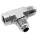 PNEUMATICS-PRO Male JIC 37Deg. Flare 3/4-16 MALE JIC 37° FLARE X 3/8" FEMALE PIPE (NPTF) RUN TEE