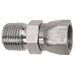 PNEUMATICS-PRO Male JIC 37Deg. Flare 3/8" MALE PIPE (NPTF) TO 3/4-16 FEMALE JIC 37° FLARE CONNECTOR