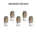 Pneumatics-pro Metal Push-in Fittings BPC10-03 : Male Straight Metal Push-in Fitting (BAG OF 5 PCS.)