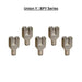 Pneumatics-pro Metal Push-in Fittings BPY04 : Union Y Metal Push-in Fitting (BAG OF 5 PCS.)