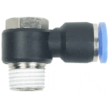 PNEUMATICS-PRO PH3/8-N02: Pneumatics-pro Banjo Push-in Fitting 3/8" Tube x 1/4NPT thread