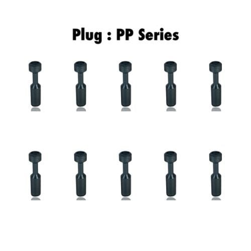 Pneumatics-pro Plug PP 12 : Pneumatics-pro Push-in Plug Fittings Tube Size 12mm  PP12 (BAG OF 10 PCS.)
