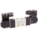 PNEUMATICS-PRO Pneumatic Double Solenoid Valves 4V320-10 DC12V :  PNEUMATICS-PRO 5/2 DOUBLE SOLENOID VALVE