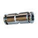 PNEUMATICS-PRO SS316L Fittings Stainless steel 316L 6mm Union Straight Push-in Fitting (SPUC6)