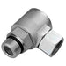 Pneumatics-pro Swivel Joint 1-5/16-12 MALE O-RING BOSS TO 1" FEMALE PIPE (NPSM) 90° LIVE SWIVEL JOINT