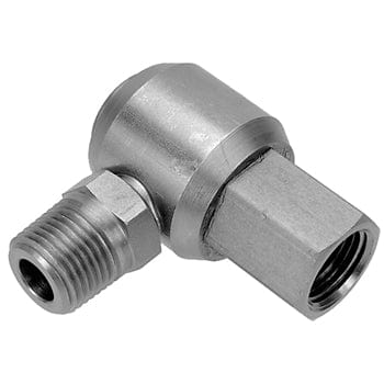 Pneumatics-pro Swivel Joint 1" FEMALE PIPE (NPTF) TO MALE PIPE (NPTF) 90° LIVE SWIVEL JOINT