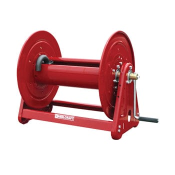 Pneumatics-pro Swivel Joint REELCRAFT PREMIUM DUTY HAND CRANK HOSE REEL FOR 3/4" AIR, WATER & OIL HOSE UP TO 1000 PSI