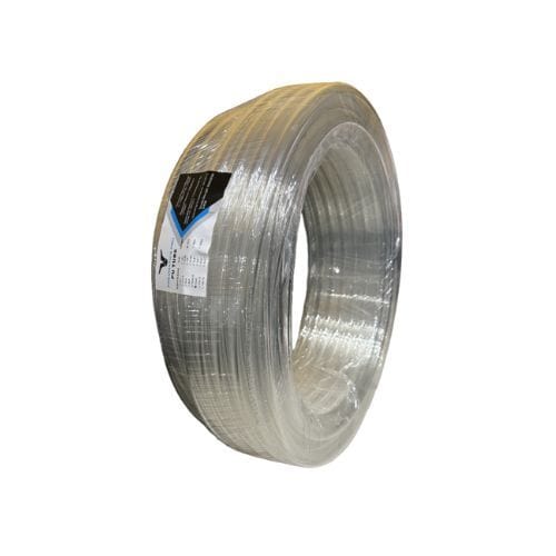 PNEUMATICS-PRO TUBING PU1/2-20M-CLEAR-PP : Polyurethane Tubing 1/2 inch O.D. x 8.5mm I.D. clear, 20 Meter Roll