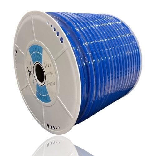 PNEUMATICS-PRO TUBING PU12-100M-BLUE-PP : Polyurethane Tubing 12mm O.D. x 9mm I.D. blue, 100 Meter Roll