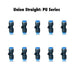 Pneumatics-pro Union Straight PU 4 : Pneumatics-pro Push-in Union Straight Fittings Tube Size 4mm  PU4 (BAG OF 10 PCS.)