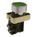 PNEUMAX 104.22.6.22/3.LC : PNEUMAX Manually actuated pneumatic valve, Push-in connector 4mm air port, Green push button actuated valve, Spring return, 2/2, Lateral connections, Normally closed