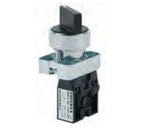 PNEUMAX 104.22.6.30.PC : PNEUMAX Manually actuated pneumatic valve, Push-in connector 4mm air port, Switch short lever, Two position, 2/2, Rear connections, Normally closed