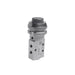 PNEUMAX 105.52.7.2/1 : PNEUMAX M5 5/2 PALM PUSHBUTTON 22mm RED / SPRING