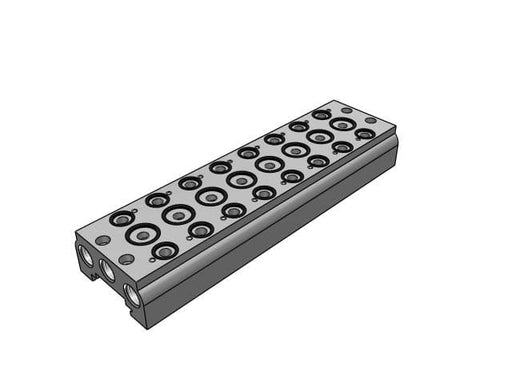 PNEUMAX 888.08 : PNEUMAX BASE 8 POSITIONS FOR VALVE 8800 - For 5/2 & 5/3