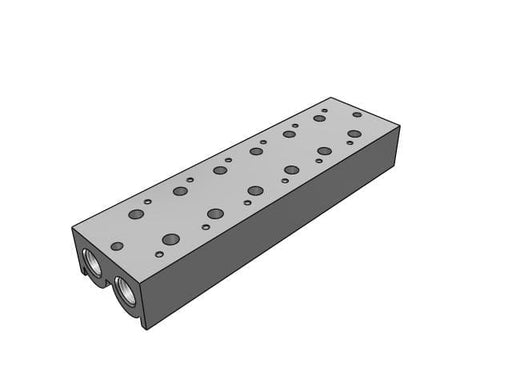 PNEUMAX 8883.06 : PNEUMAX BASE 6 POSITIONS FOR VALVE 8800 - For 3/2