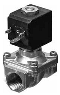 PNEUMAX F3108CV12MK5 : PNEUMAX Valve G3/8'', 2/2, NC, Coil 36mm 24VDC, differential Pression Max AC=12 bar / DC=10, pression max=25 bar