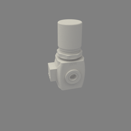 PNEUMAX N172BRPCA : PNEUMAX Regulator 3/8", Taille 2, Pressure switch, 150mm cable + M8 PNP, 0-8 Bar