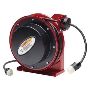 Reelcraft L4545-123-3A : REELCRAFT L4545-123-3A 20 AMP X 45 FT NEMA 5-20R SINGLE RECEPTACLE POWER CORD REEL