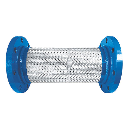 TOPRING 08.848 : Topring Flex. SSteel Anti-Vibr. Hose 12"xFlange 4"