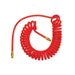TOPRING 17.610 : Topring Self-Storing Hose 1/4x15'x1/4(M)NPT FLEXCOIL Red