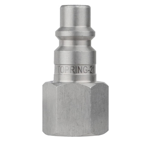 TOPRING 21.166 : Topring Plug (3/8 IND) 3/8(F)NPT SSteel (Pack of 5)
