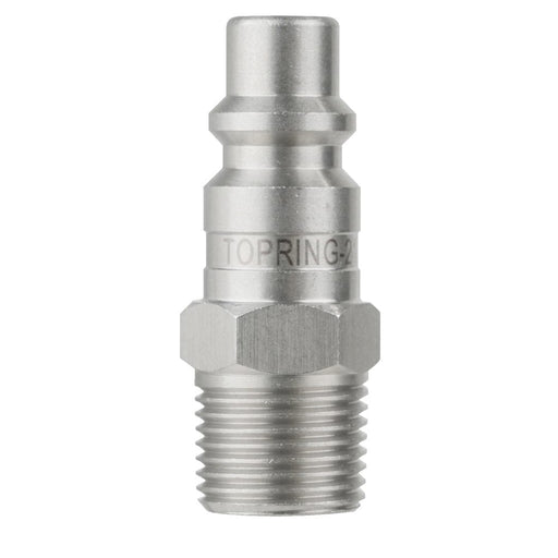 TOPRING 21.266 : Topring Plug (3/8 IND) 3/8(M)NPT SSteel (Pack of 5)