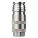 TOPRING 21.468 : Topring Coupler UNISAFE Saf. (2in1) 3/8(F)NPT SSteel