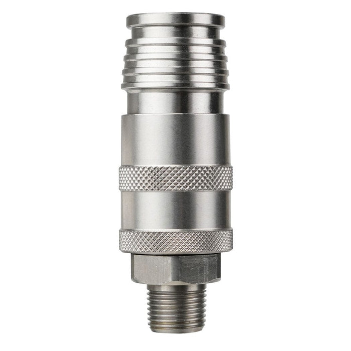 TOPRING 21.668 : Topring Coupler UNISAFE Saf. (2in1) 3/8(M)NPT SSteel