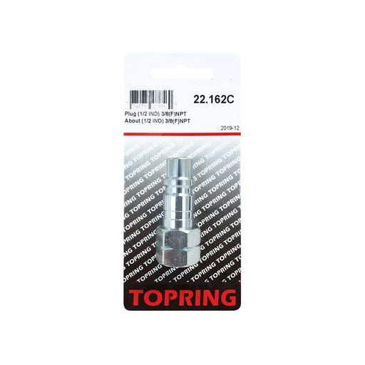 TOPRING 22.162C : Topring Plug (1/2 IND) 3/8(F)NPT