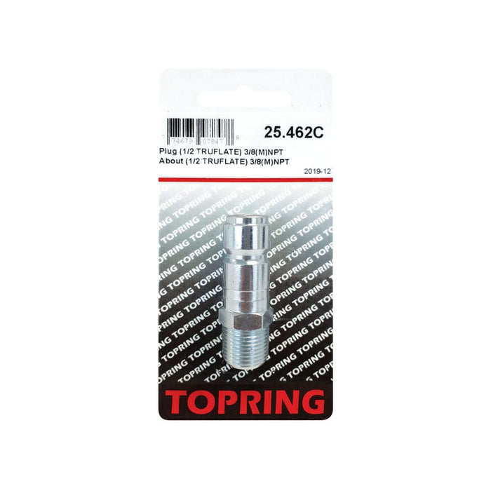 TOPRING 25.462C : Topring Plug (1/2 TRUFLATE) 3/8(M)NPT