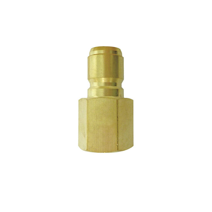 TOPRING 28.143 : Topring Plug Hydr. (Straight Through) 1/4(F)NPT Brass (Pack of 5)