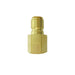 TOPRING 28.143 : Topring Plug Hydr. (Straight Through) 1/4(F)NPT Brass (Pack of 5)