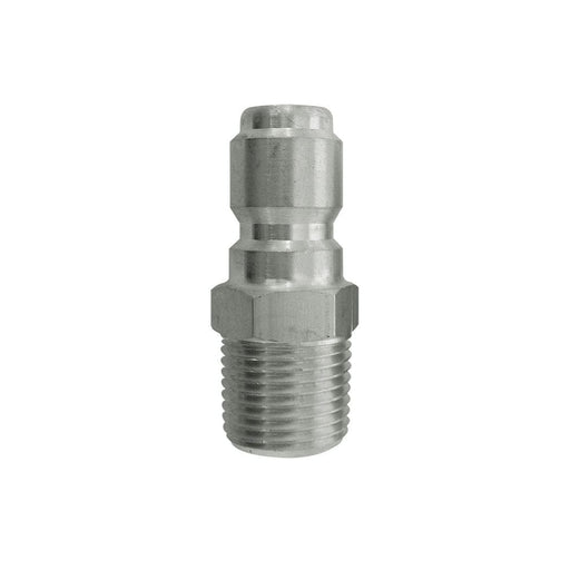 TOPRING 28.244 : Topring Plug Hydr. (Straight Through) 1/4(M)NPT SSteel (Pack of 5)