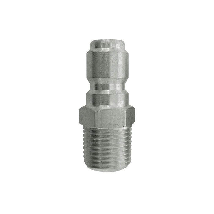 TOPRING 28.244 : Topring Plug Hydr. (Straight Through) 1/4(M)NPT SSteel (Pack of 5)