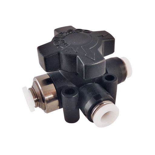TOPRING 40.990 : Topring 1/4in. PTC 3Way Mini. Valve Tee