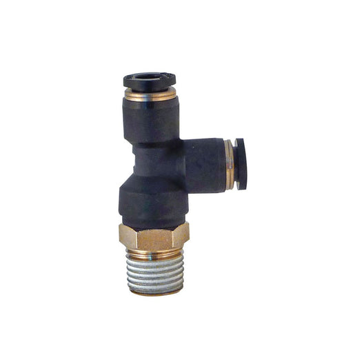 TOPRING 42.491 Topring (M) Swivel Run Tee 10mm x 3/8(M)BSPT TOPFIT (BAG OF 2)