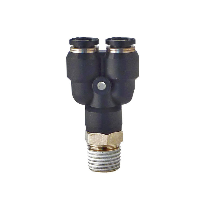 TOPRING 42.761 Topring (M) "Y" Connector 12mm x 1/2(M)BSPT TOPFIT (BAG OF 2)