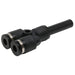 TOPRING 42.830 Topring Branch Union "Y" Connector 8mm x 8mm TOPFIT (BAG OF 2)